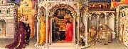 Gentile da  Fabriano The Presentation in the Temple oil painting